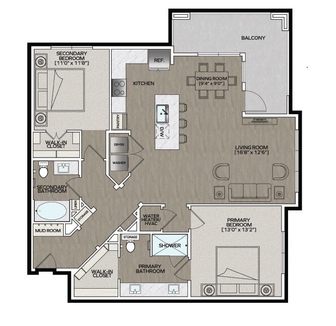 Floor Plan - Noir