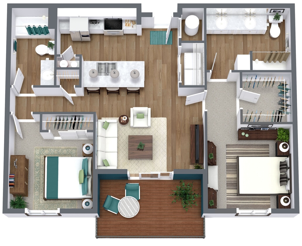 Floor Plan - Duet