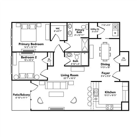 Floor Plan - The Chardonnay
