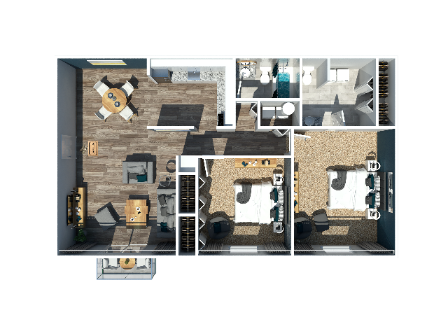 2 Bedroom - 2 Bedroom