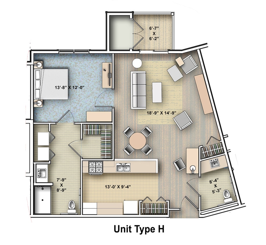 Floor Plan - Duke ADA