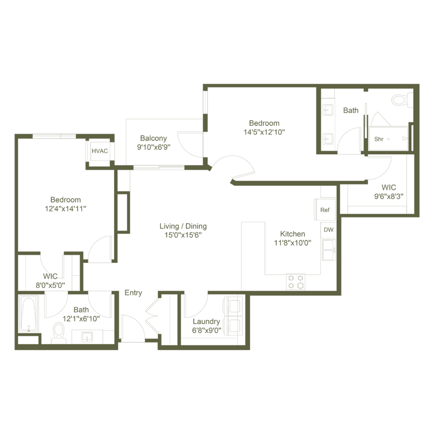 Floor Plan - Highland - C2