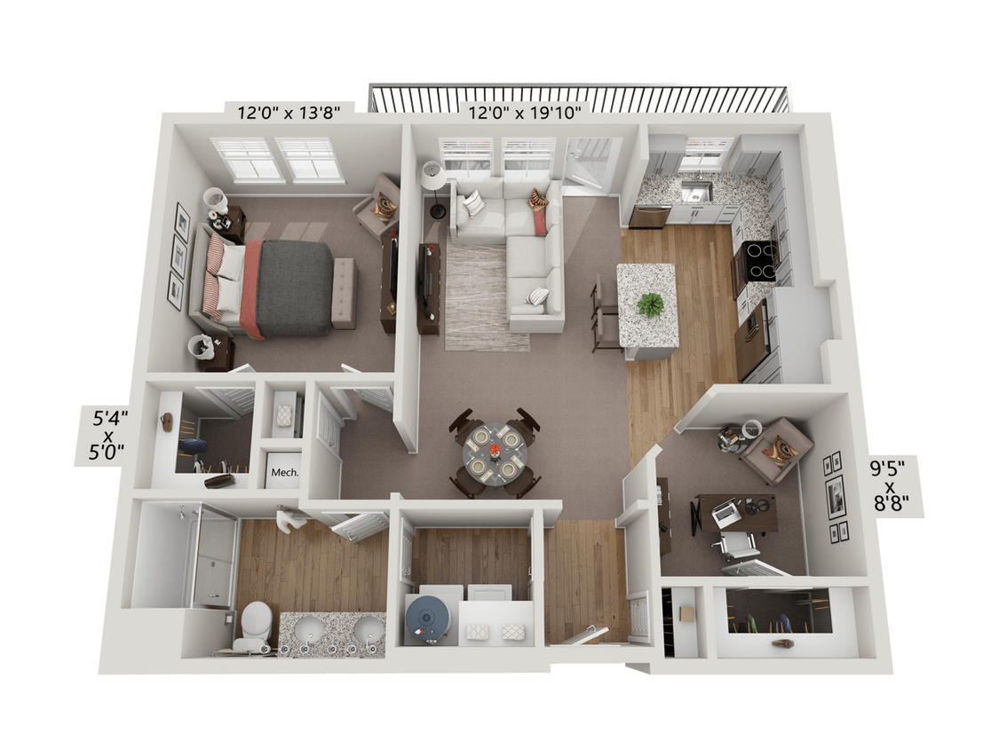 Floor Plan - A4- Azure