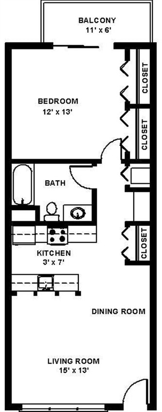 1BR/1BA - 14