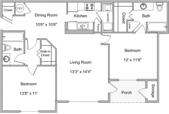 Floor Plan - Cypress