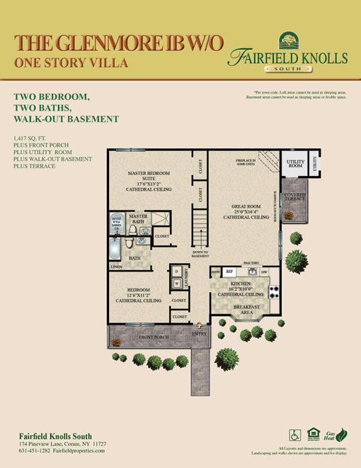 Floor Plan - The Glenmore IB W/O