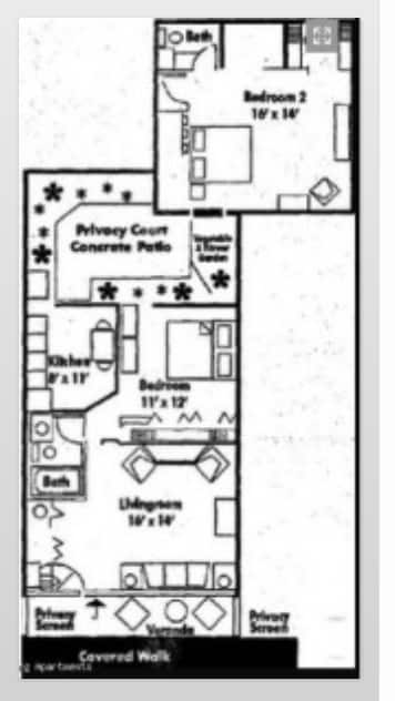 2BR/1.5BA - 2 Bed TH