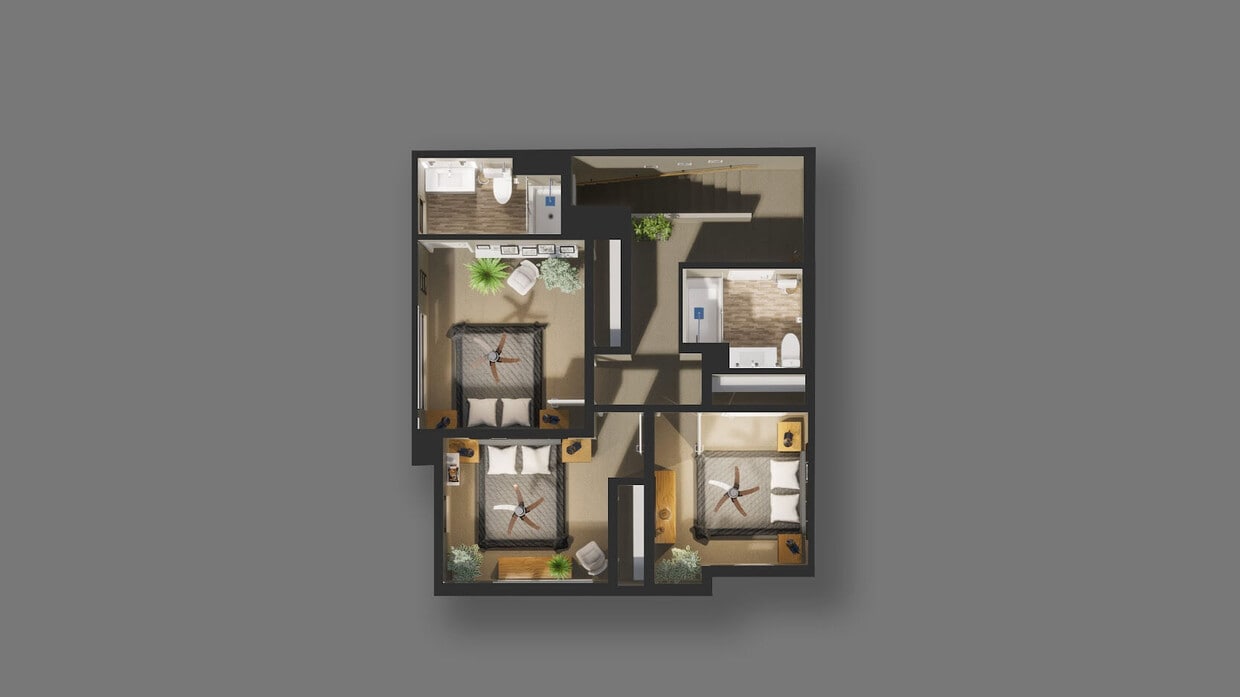 Floor Plan - 3x2.5TH