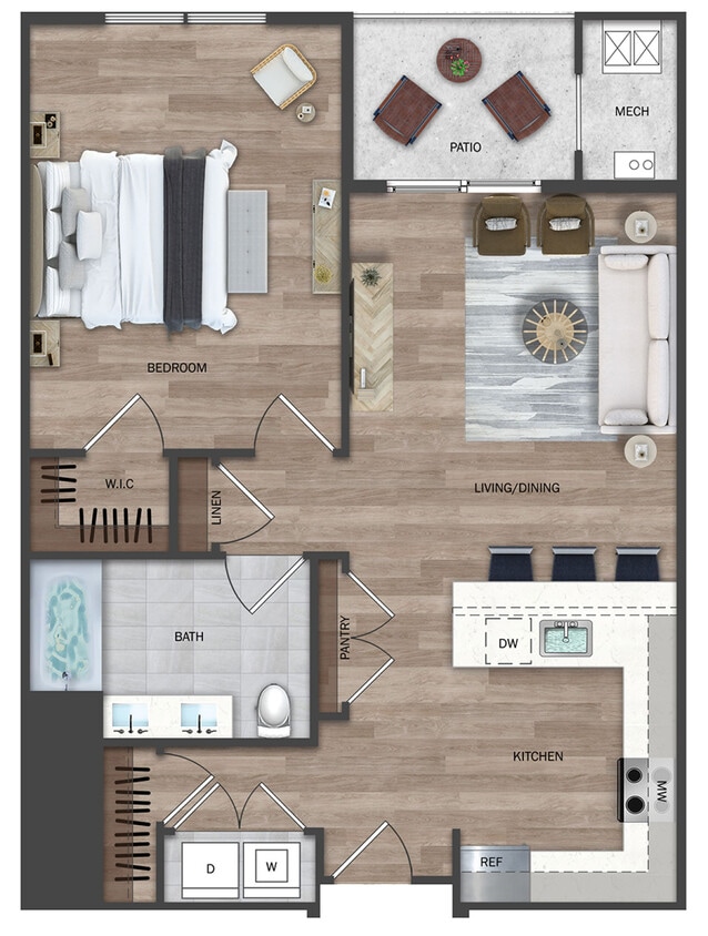 Floor Plan - Residence A1-E