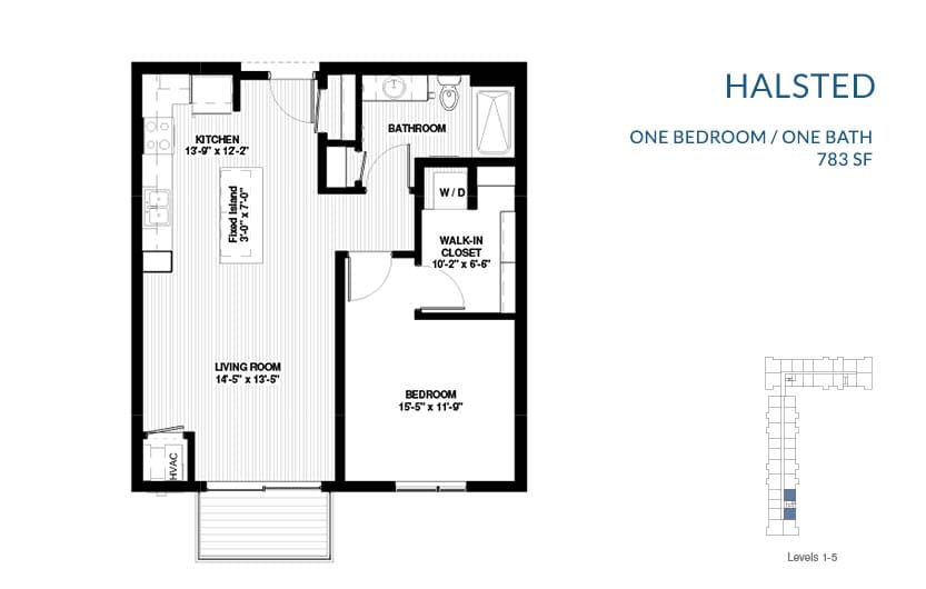 Floor Plan - Halsted