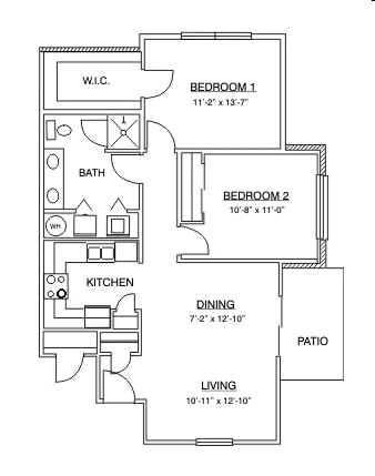 Phase I, San Gabriel - 2X2 60% AMI