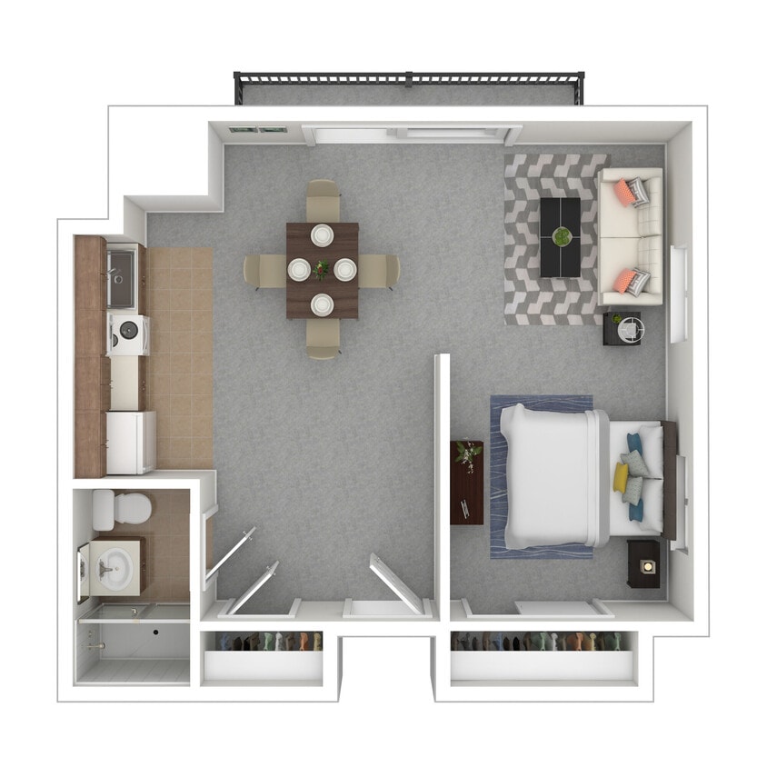 Floor Plan - Studio Premium