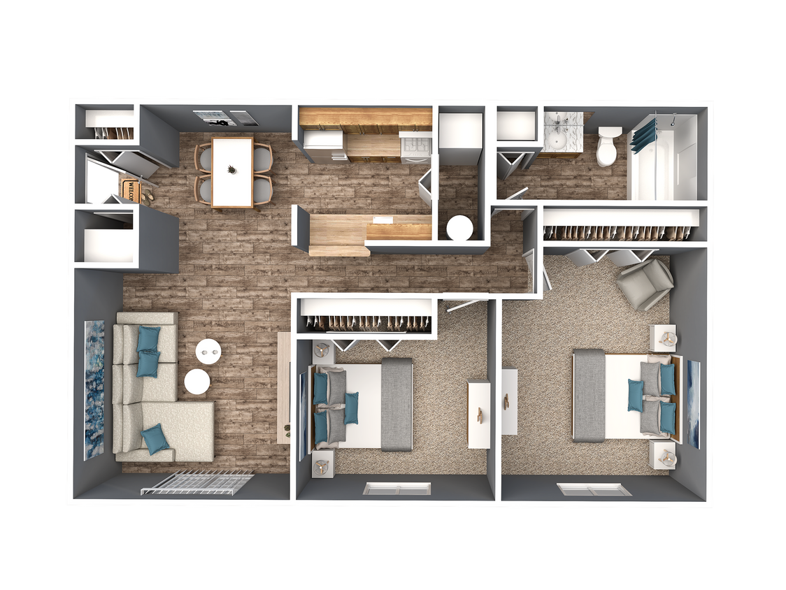 Two Bedroom - Two Bedroom