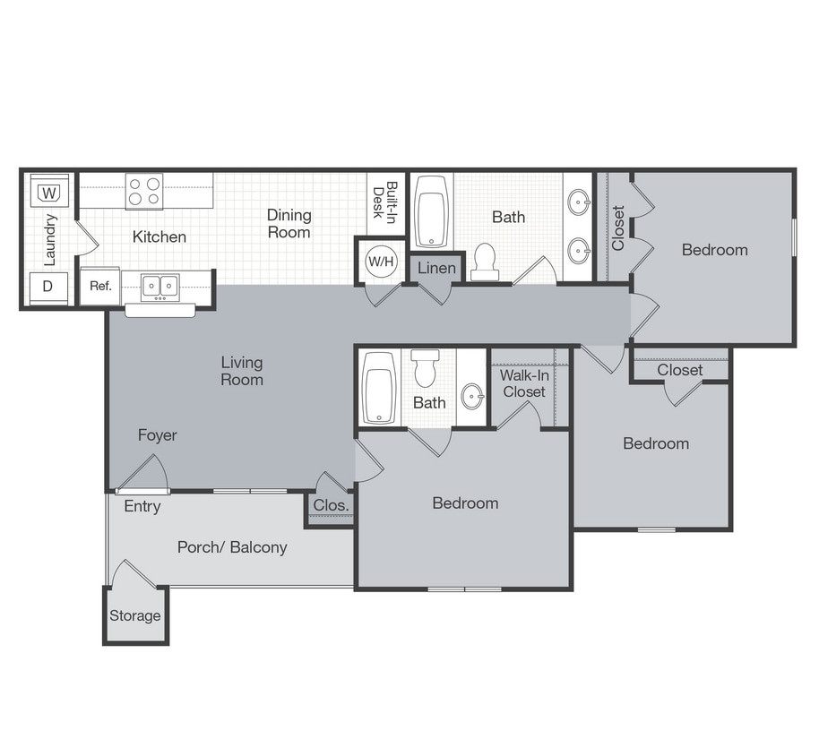 Fairfax Crossing 3x2 FP 1085sqft.jpg - 3BR