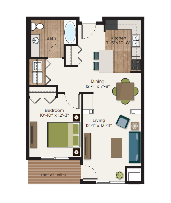 Floor Plan - The Shephard - Income Restrictions Apply (50% U...