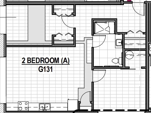 Floor Plan - 2 Bedroom 