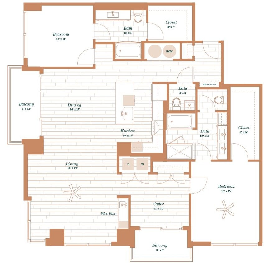 Floor Plan - Wisteria