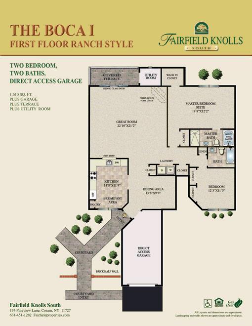 Floor Plan - The Boca I