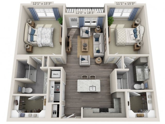 Floor Plan - B1A