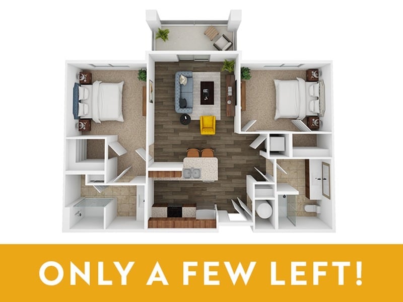 The Citrine | 2 bed / 2 bath - Citrine