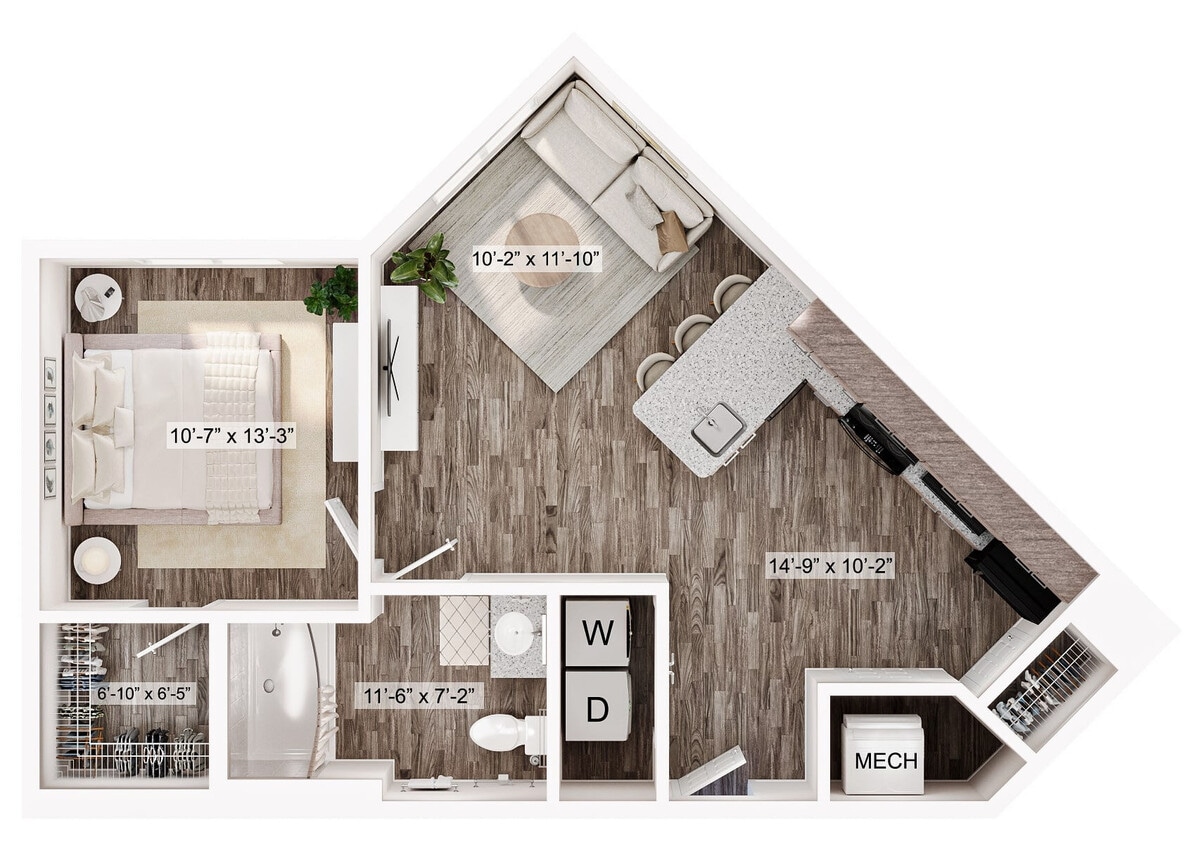 Floor Plan - The Poe