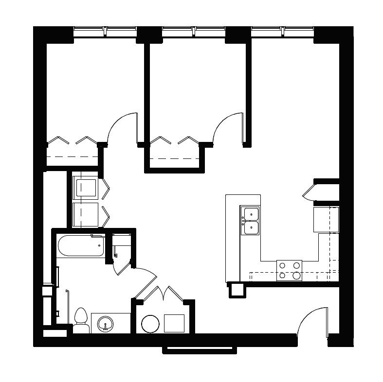 Floor Plan - The Lucy 40%