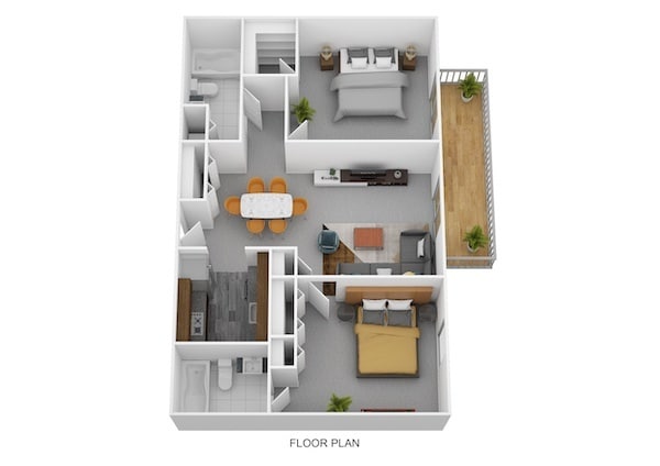 Floor Plan - The Paxton
