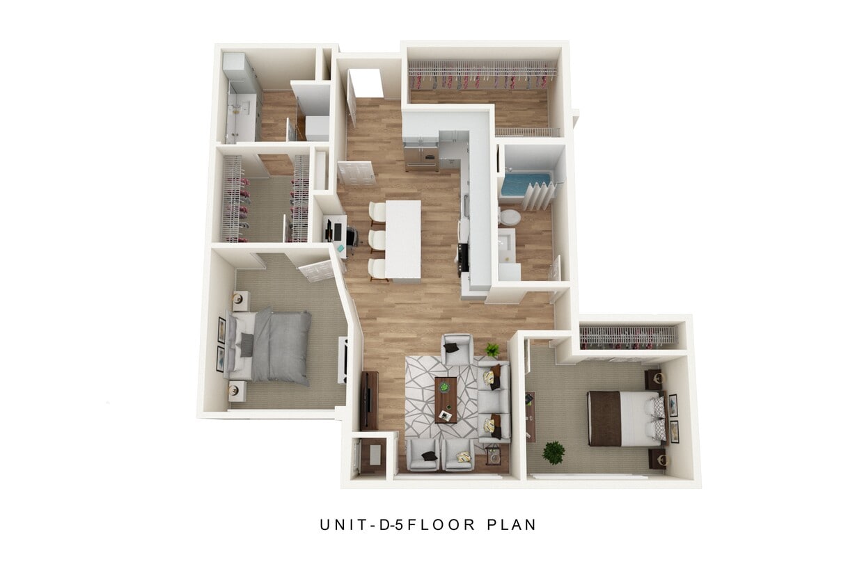 D5 2 Bedroom - D-5 2 Bedroom