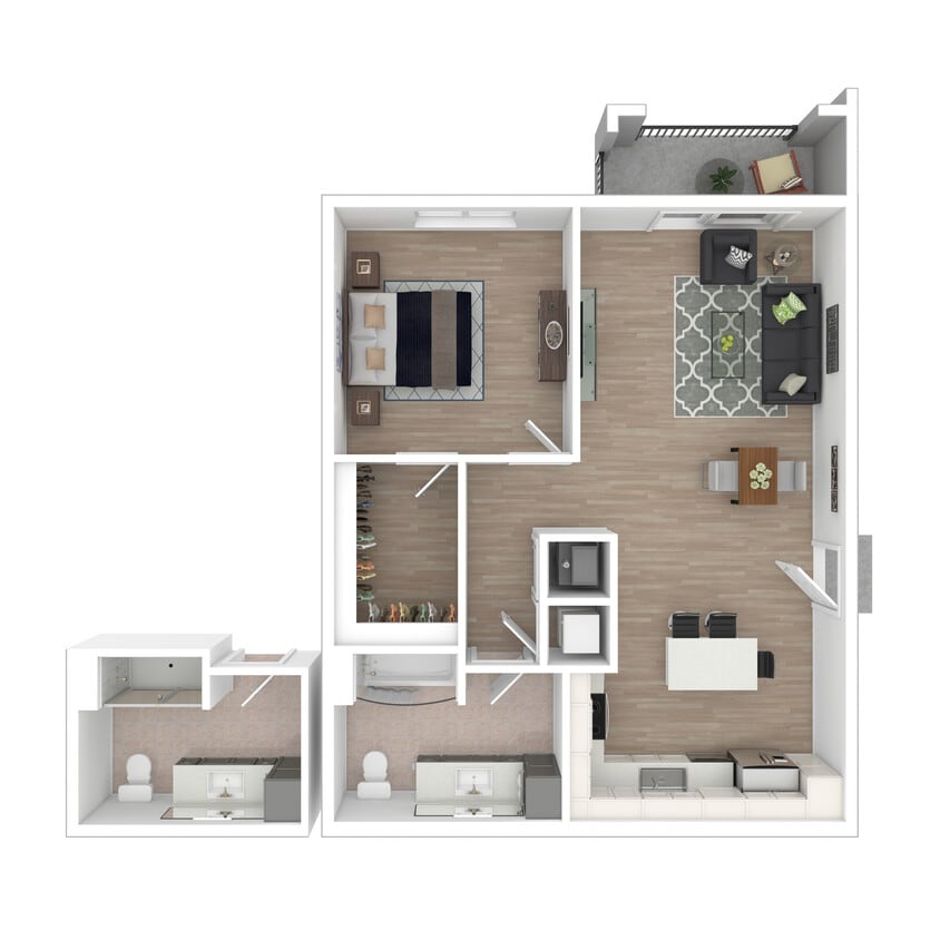 Floor Plan - Hibiscus