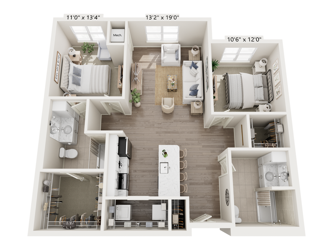 Floor Plan - Sanctuary
