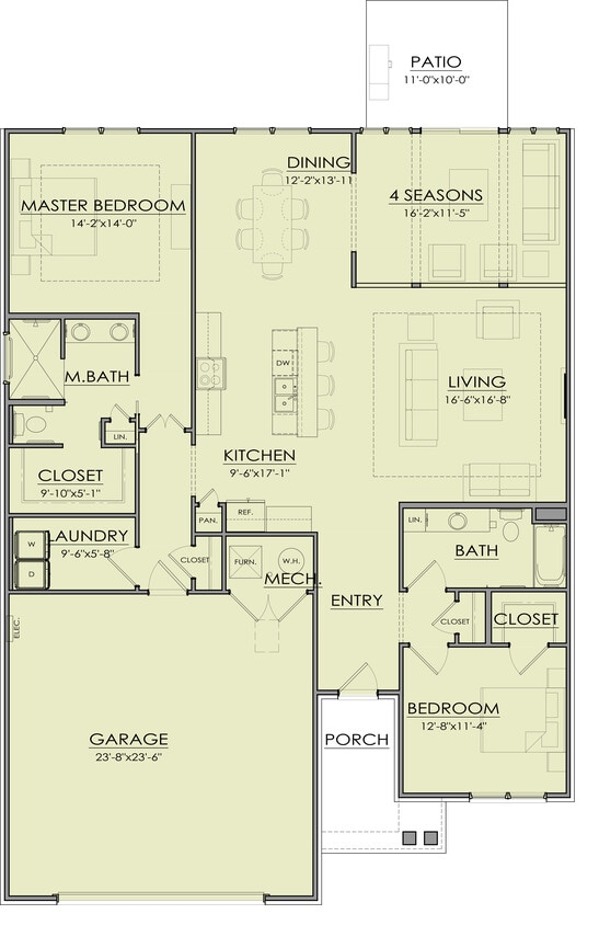 Floor Plan - Single Floorplan