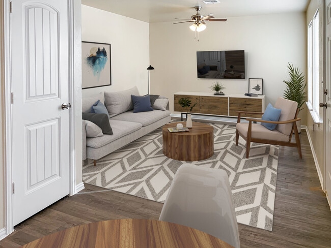 Living Room - Tennyson Manor Apartments