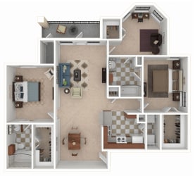 Floor Plan - C2 - Essential Housing