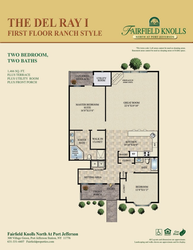 Floor Plan - The Del Ray I