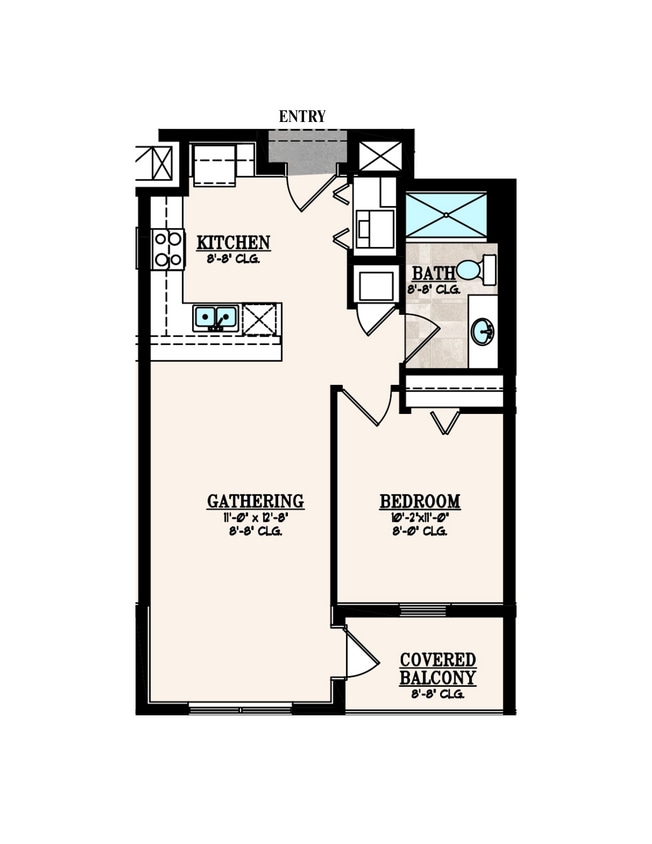 Floor Plan - The Alafia 