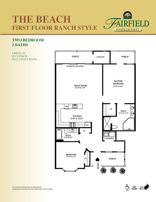 Floor Plan - The Beach