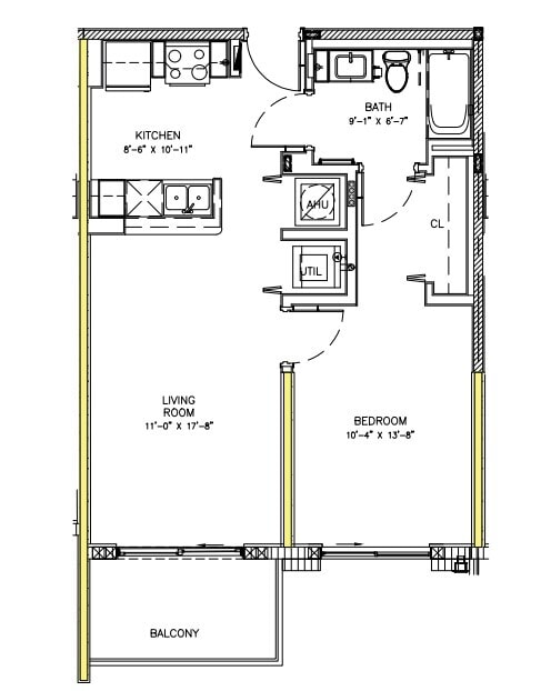 Floor Plan - A1.4