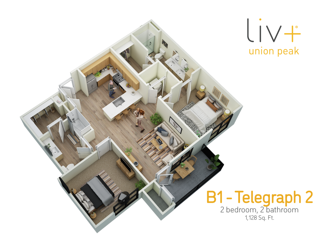 Telegraph 2 Floor plan - Telegraph 2