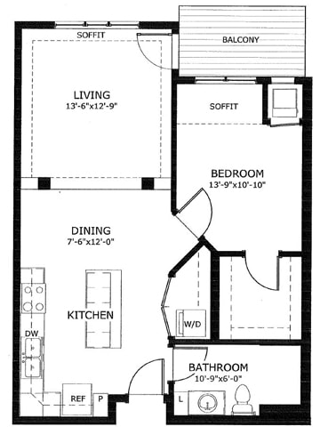 A - One Bedroom
