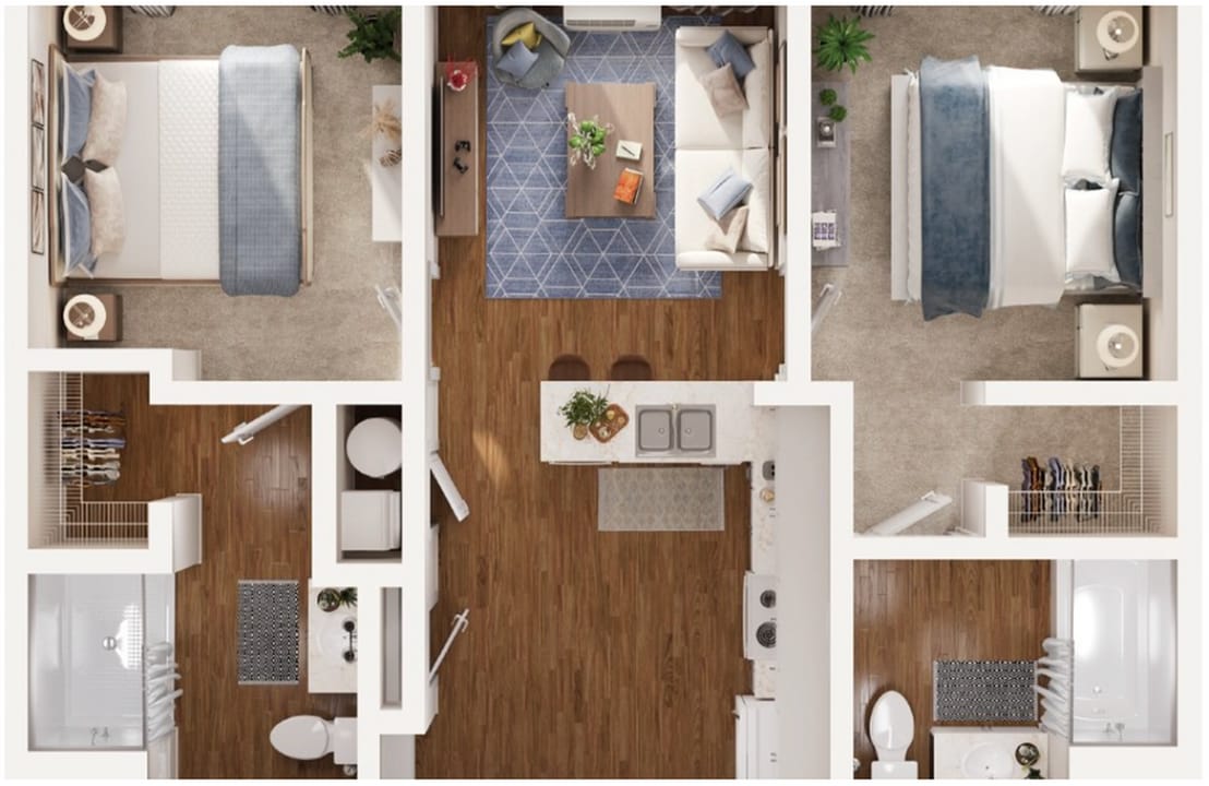2 Bedroom Apartment - The Sullivan