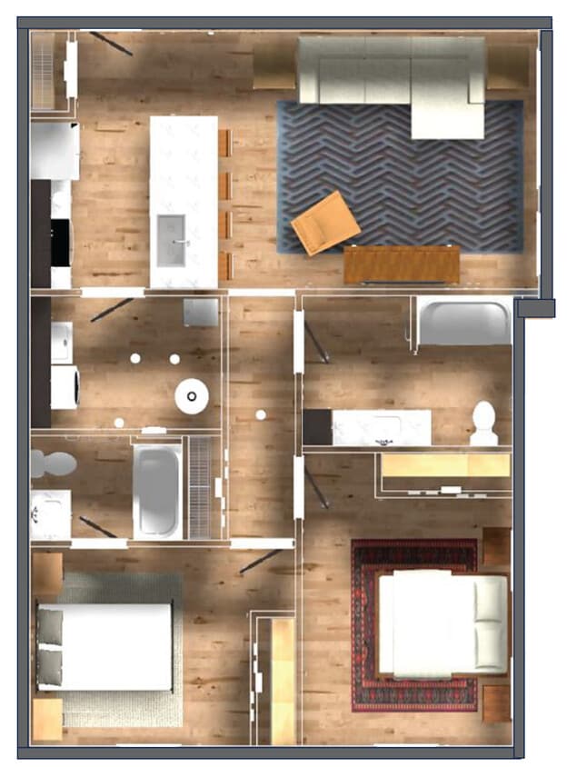 Floor Plan - The Fairway