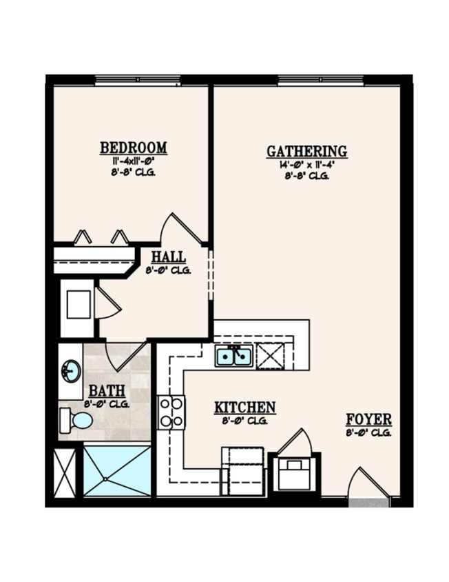 Floor Plan - The Buckhorn Creek