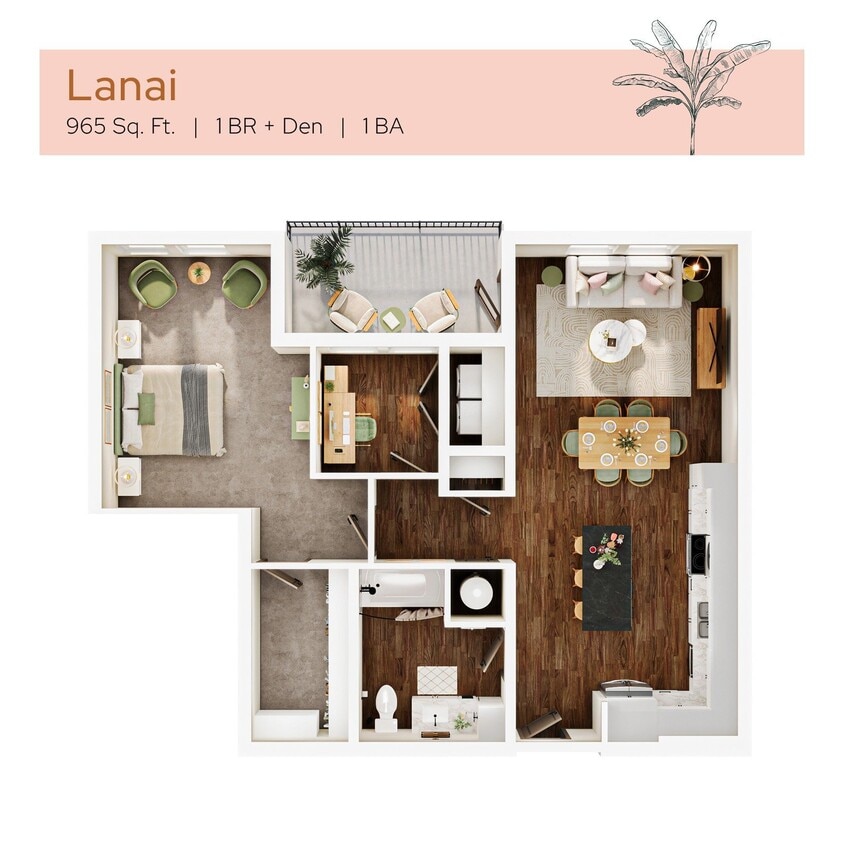 Floor Plan - Lanai
