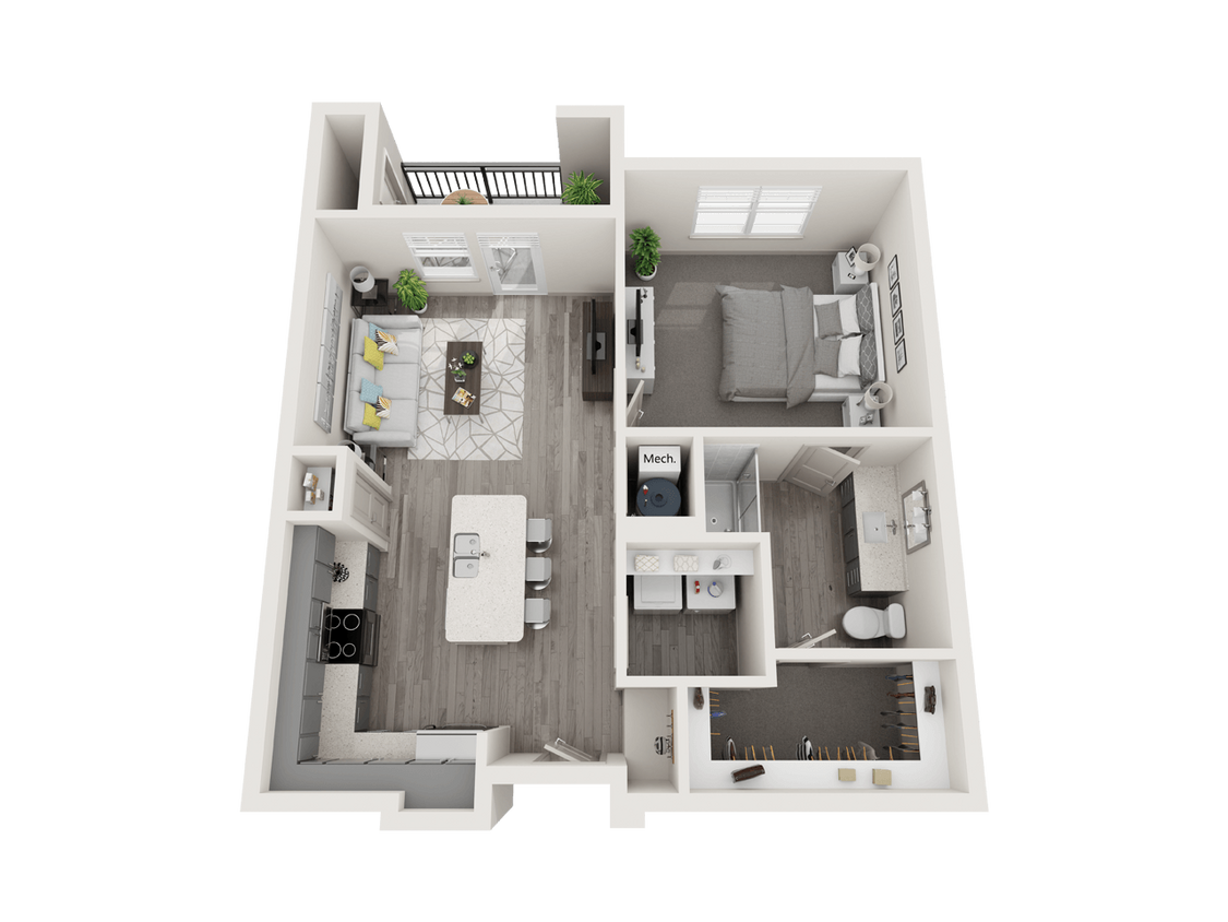 Floor Plan - A1 - Ember